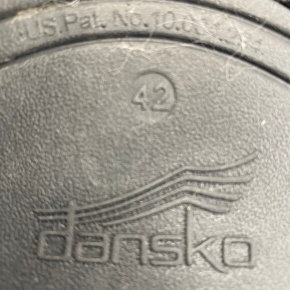 Dansko Women’s XP Professional Grey Black Fossilized Clog Size 42 US 11.5/12 - Picture 10 of 10